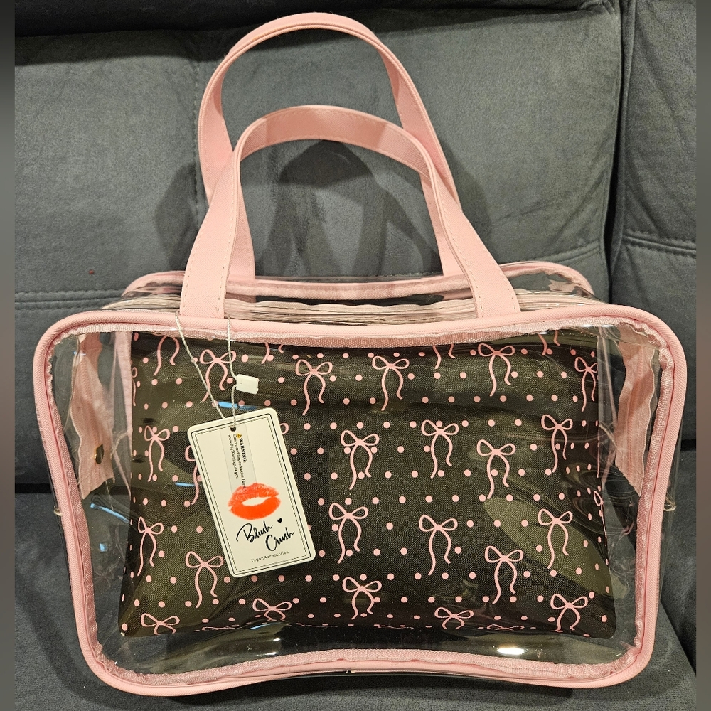 NWT Bow Bag 2 Piece Set